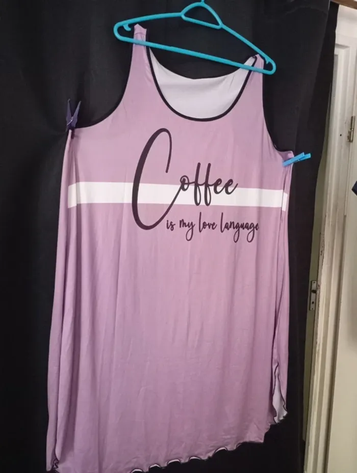Tee shirt long  débardeur taille 3XL