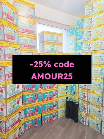 Couches Pampers Toutes Tailles 