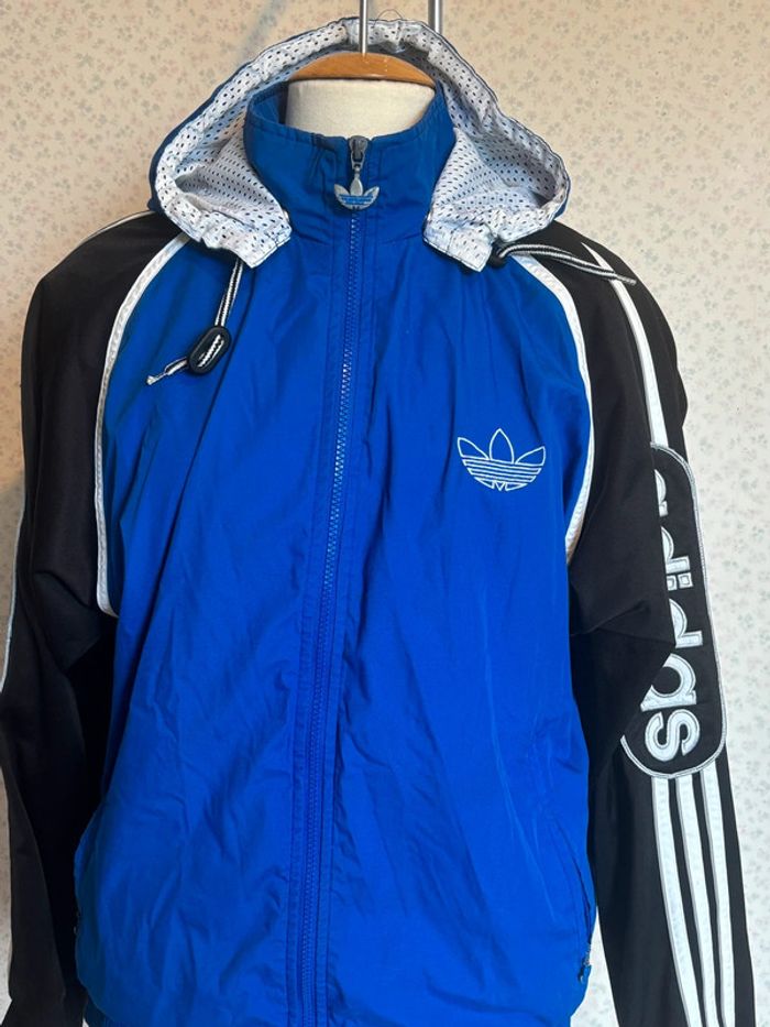 🧥 Veste vintage Adidas Originals - Trefoil Années 90 (Réf. 10807) - photo numéro 2