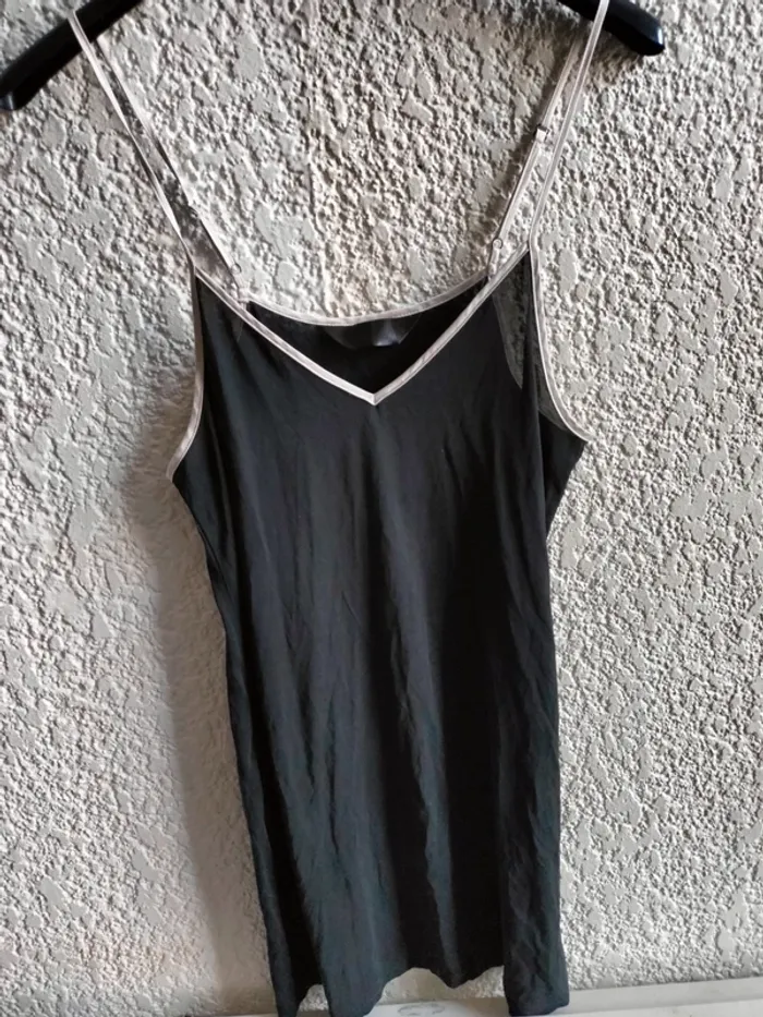 Robe à bretelles noir t 38
