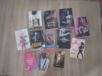 🌸Lot de 12 livres de romance. 180->65€🌸