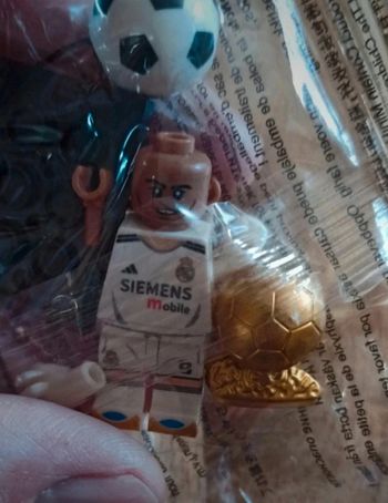 Personnage football Lego neuf Ronaldo R9 Fenomeno Real Madrid