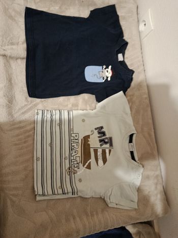 Lots de 2 tee-shirts