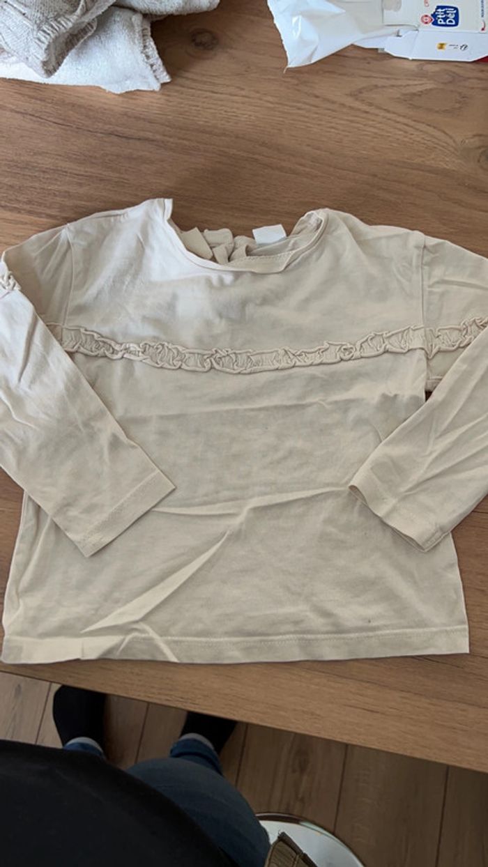 T-shirt manche longue Zara