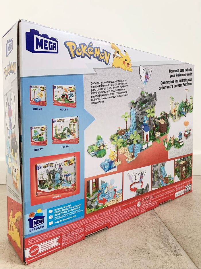 Jeu de construction pokemon - expédition dans la jungle - photo numéro 5
