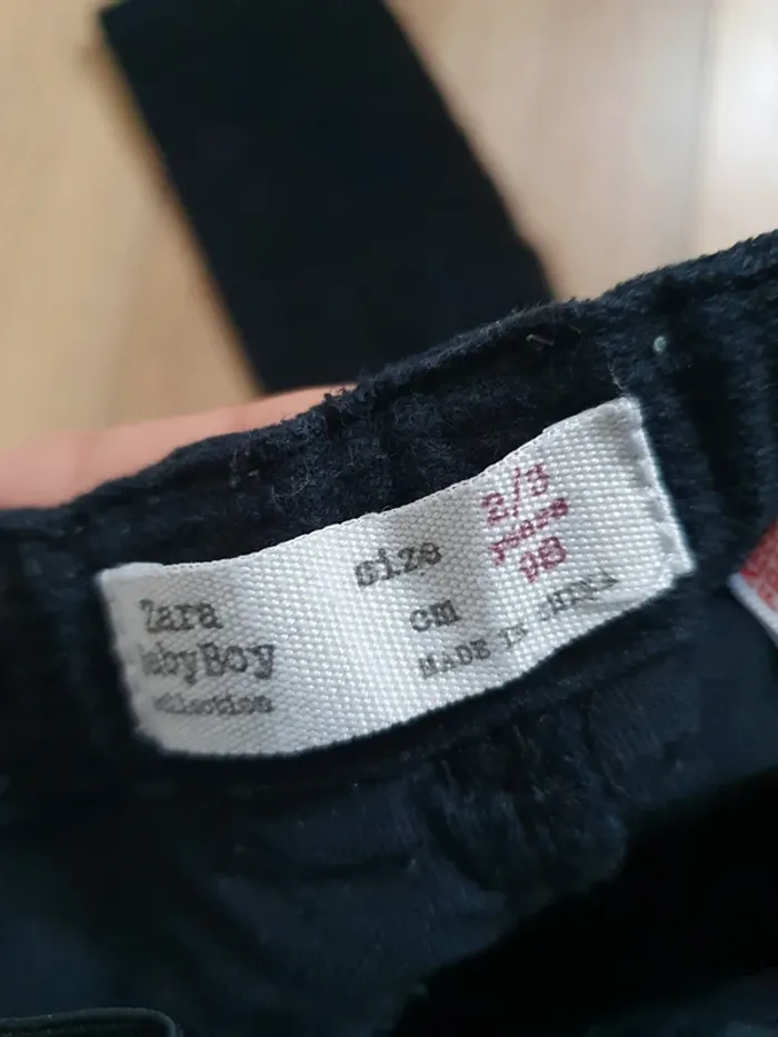 Pantalon velours noir - photo numéro 3