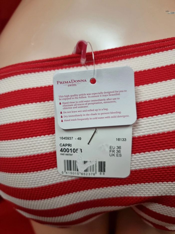 Prima Donna Maillot de bain 2 pièces Capri 85D et 36 - photo numéro 11
