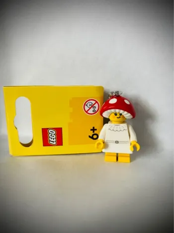 Porte-clés LEGO 854306 - Fille Champignon - Neuf