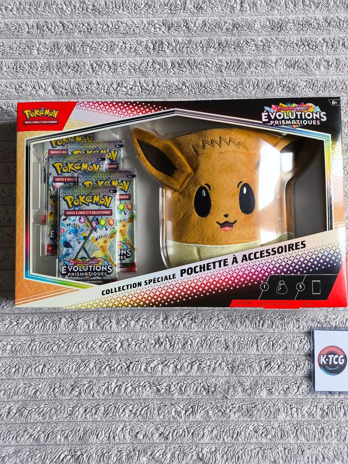Coffret Pochette EV8.5 Évolutions Prismatiques - Pokemon