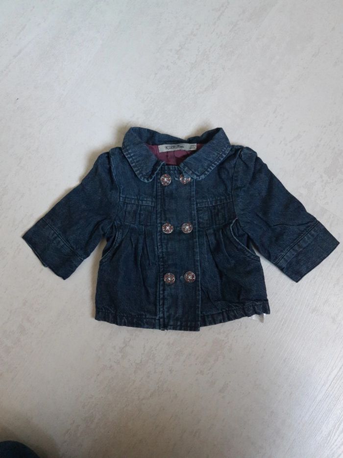 Manteau jean 3 mois