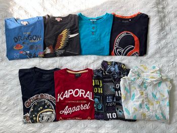Lot tee-shirt manches longues/courtes 10 ans
