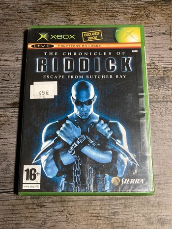 The Chronicles Of Riddick: Escape from Butcher Bay Jeu Xbox Neuf VF