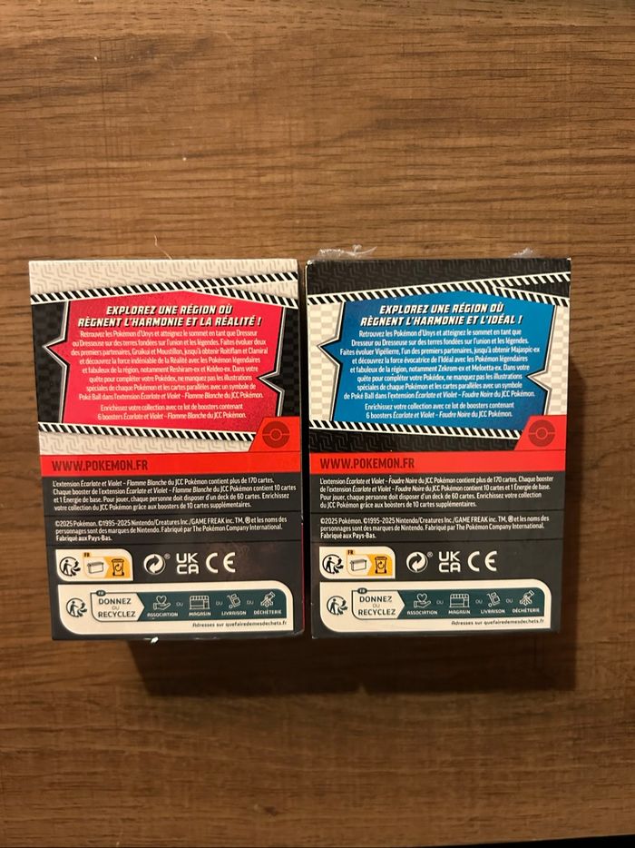 Lot Boosters Pokemon - photo numéro 2