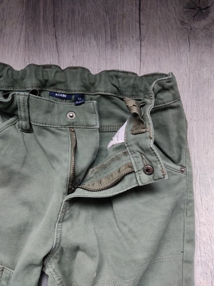Pantalon kiabi 10 ans vert kaki 😍 - photo numéro 5