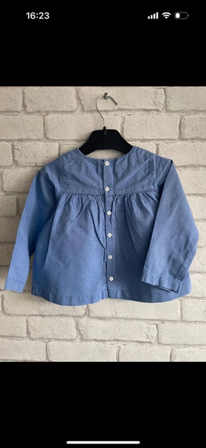 Blouse Jacadi taille 24 mois - photo numéro 2