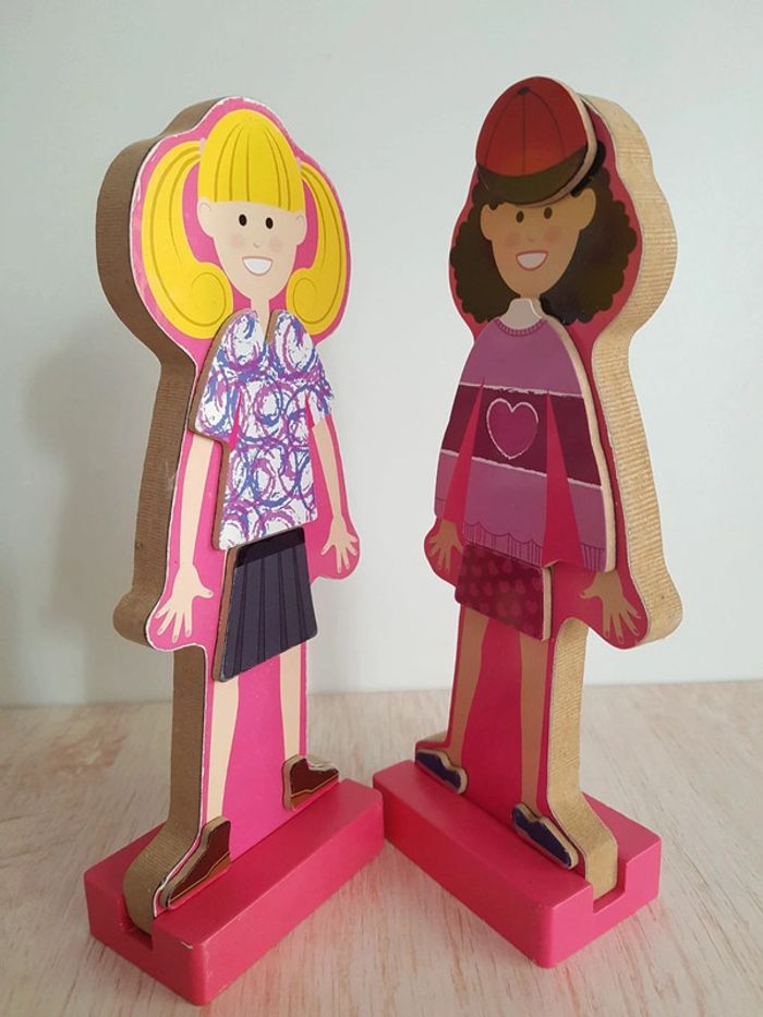 Jeu de vêtements magnétiques Abby & Emma de Melissa & Doug - photo numéro 10