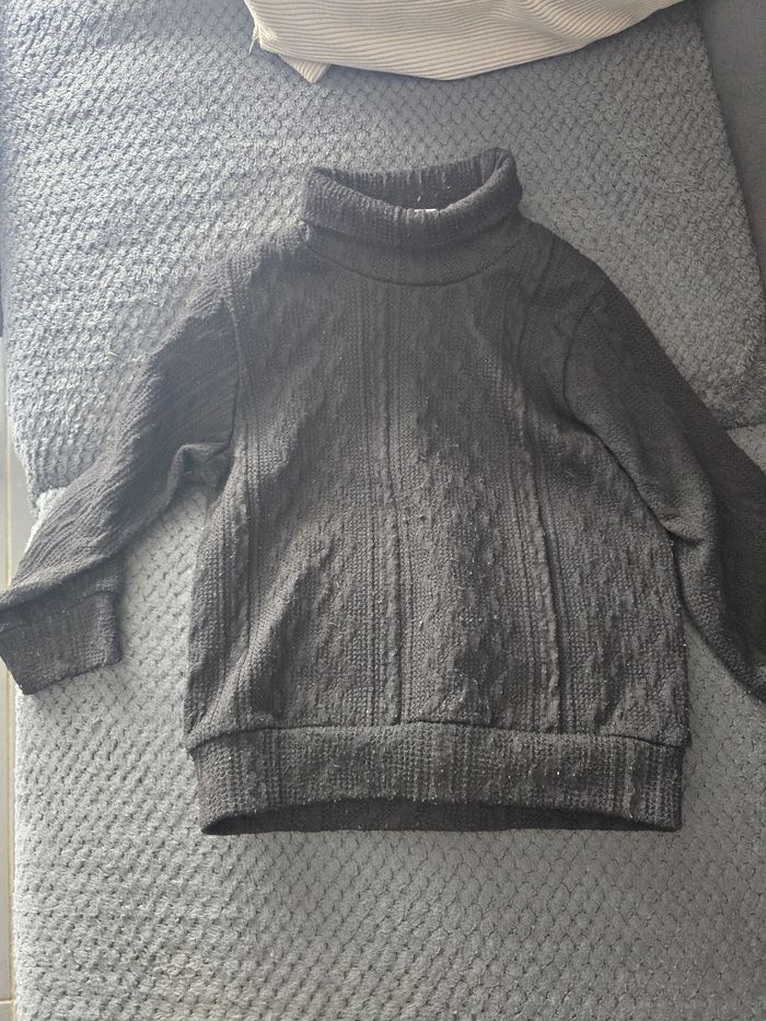 Pull colle roulé - photo numéro 2