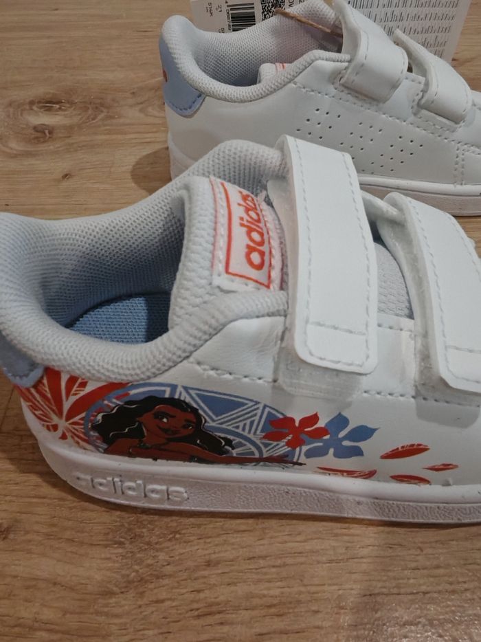 Basket fille, taille 21, Adidas - photo numéro 5