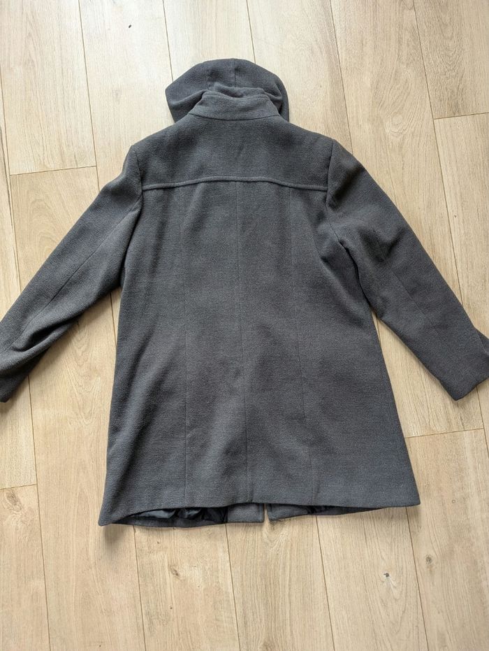 Manteau gris à capuche – Aryck – Taille 48 - photo numéro 2