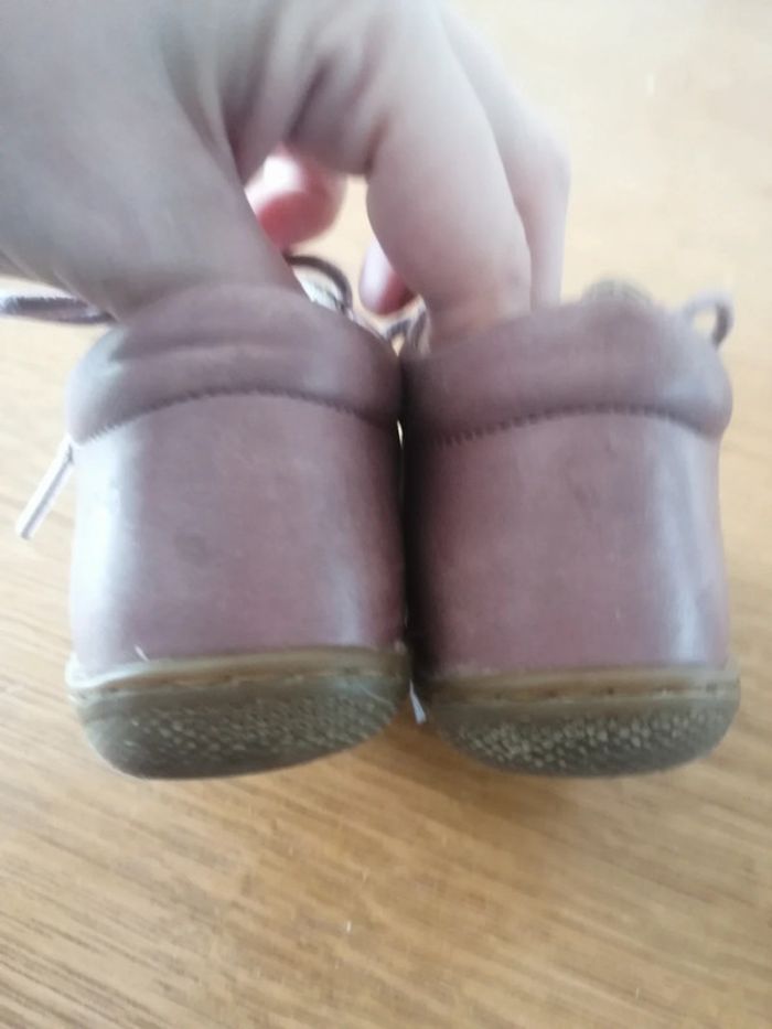 Chaussure rose à lacets - photo numéro 5