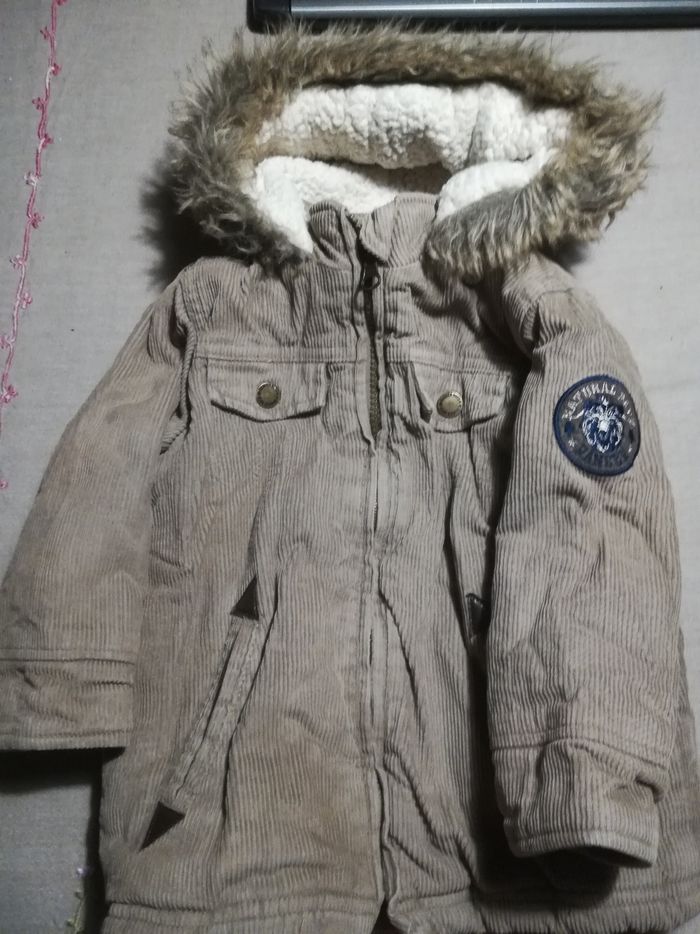 Veste hiver fourrée 24 mois