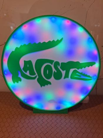 Lampe Lacoste croco