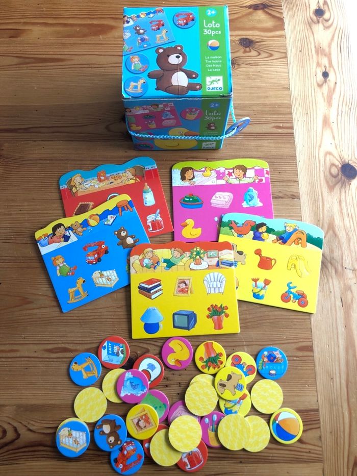 Loto 30 pièces Djeco