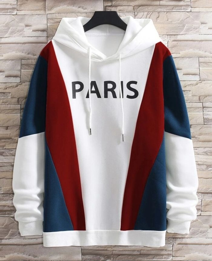 Sweat-shirt à capuche Paris - photo numéro 5