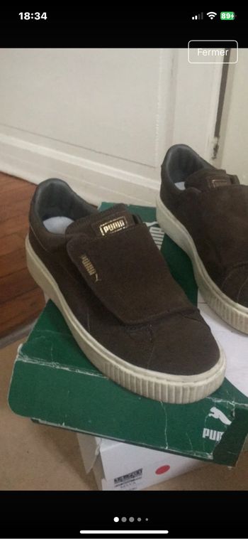 Basket puma scratch