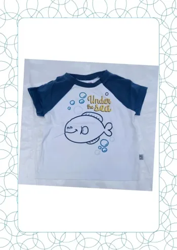 Tee shirt manches courtes 6 mois Coccodrillo