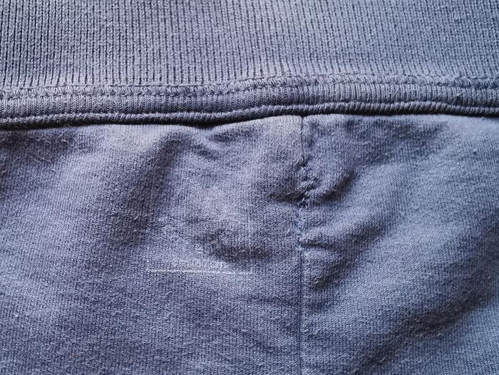 Pantalon réversible bleu-blanc Petit Bateau 6 mois - photo numéro 4