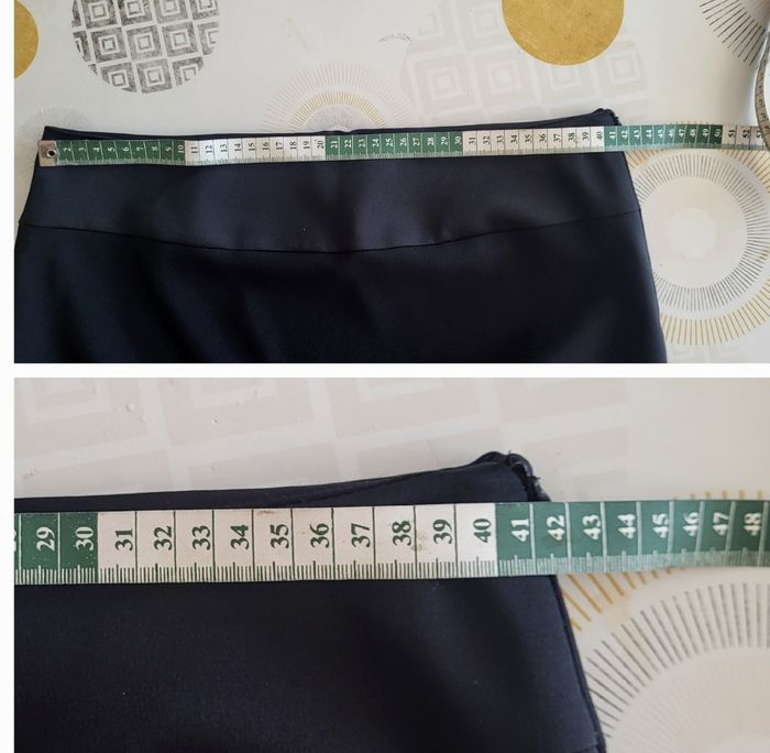 Kitte Jupe TFr38 -Noir-Taille Effet satiné-Pour veste de Smoking ou pas - BE - photo numéro 5