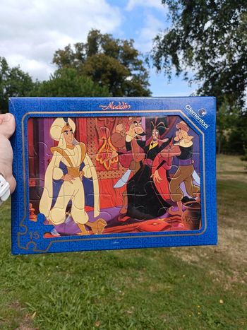 Puzzle aladdin vintage