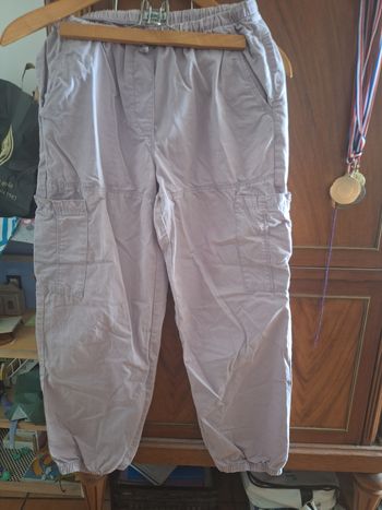 Pantalon fille cargo