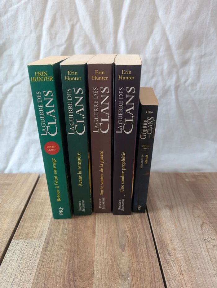 Lot livres La guerre des Clans - photo numéro 3