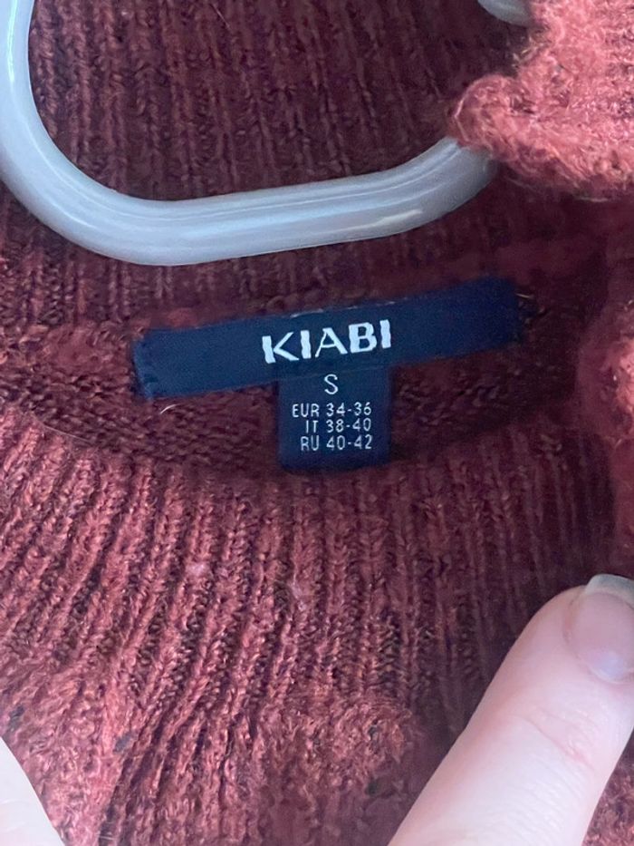 Pull bordeaux - photo numéro 4