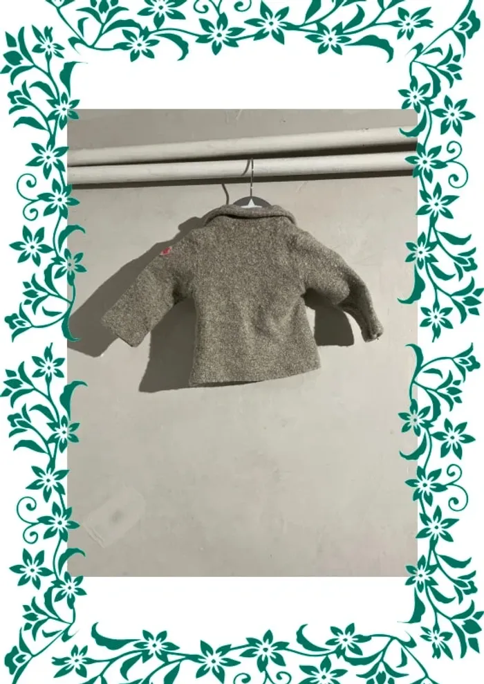 Gilet effet laine 12 mois - photo numéro 3