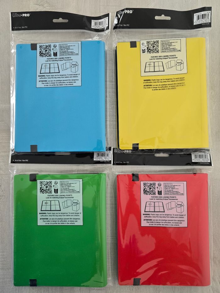 Lot de 4 Portfolios Ultra Pro Éclipse 160 - photo numéro 2