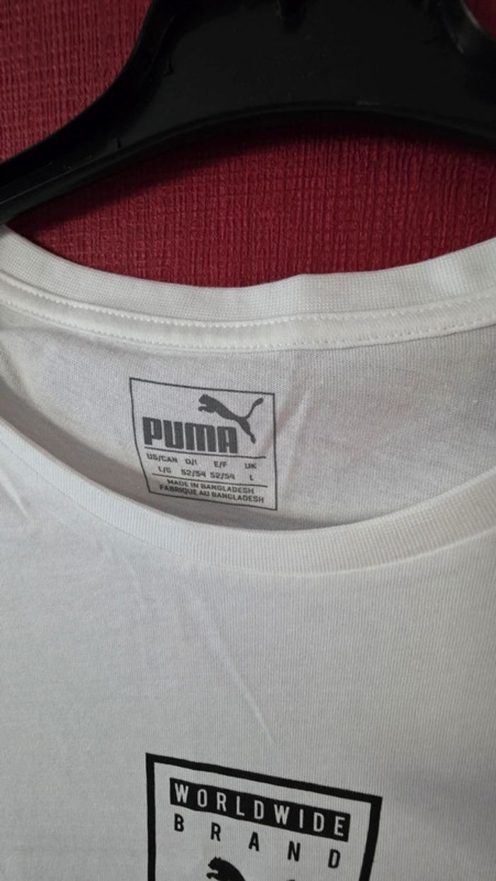 Tee shirt puma - photo numéro 2