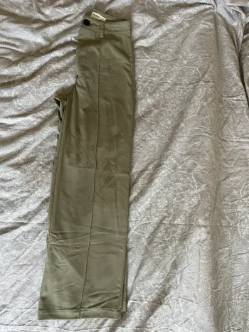 Pantalon large vert