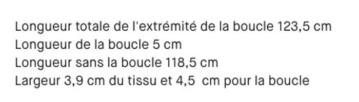 Ravissante ceinture 💜 noire vraiment très chouette - photo numéro 9