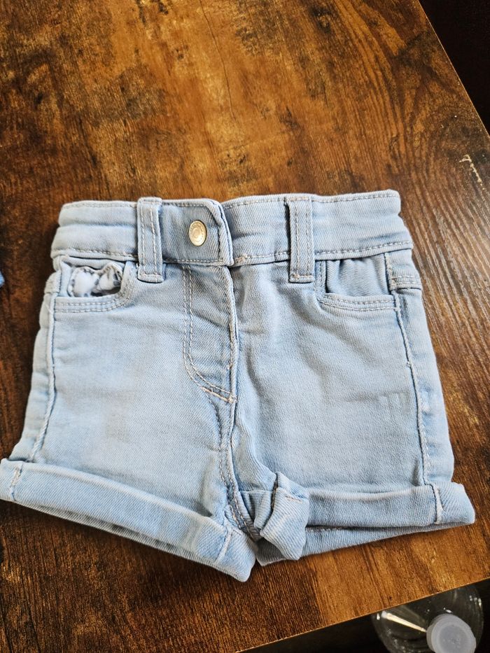 Lot de 2 short en jean - photo numéro 3