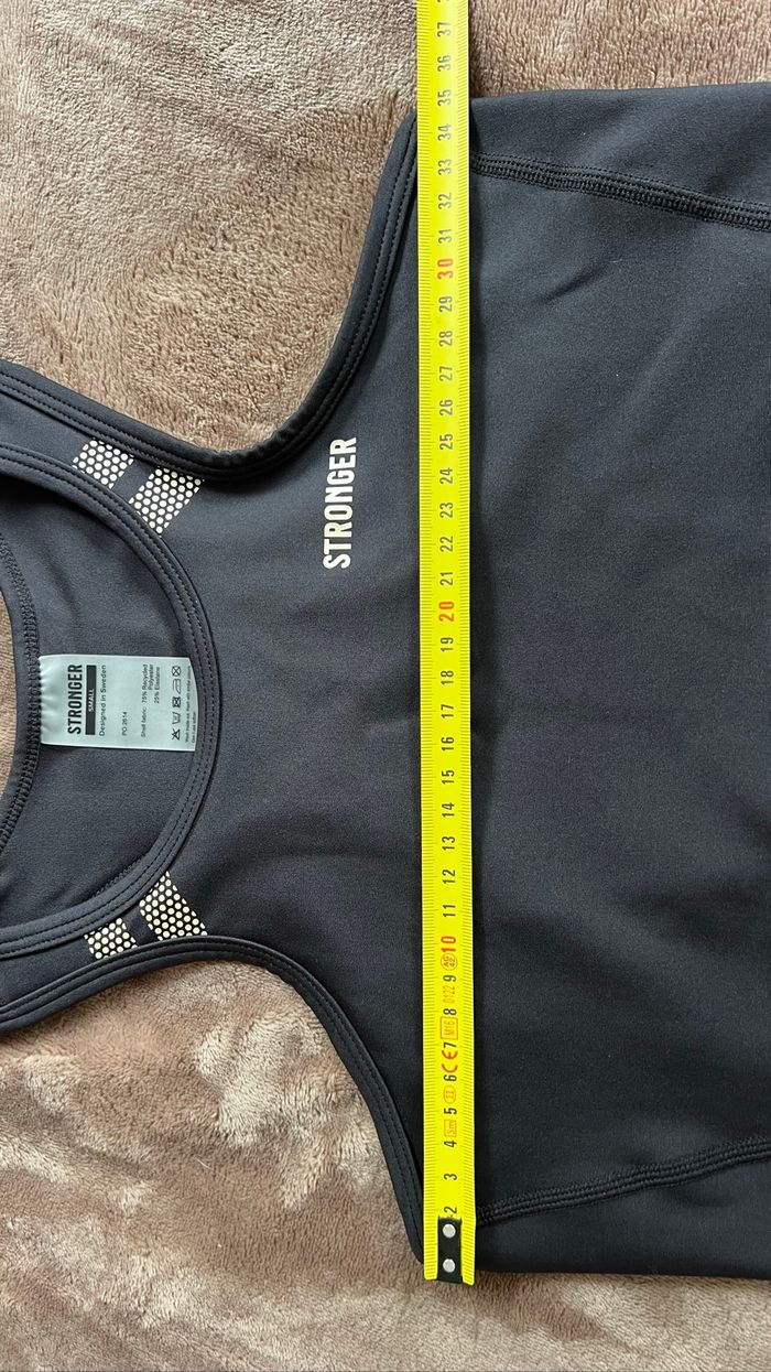 Brassière de sport noire Stronger taille S - photo numéro 8