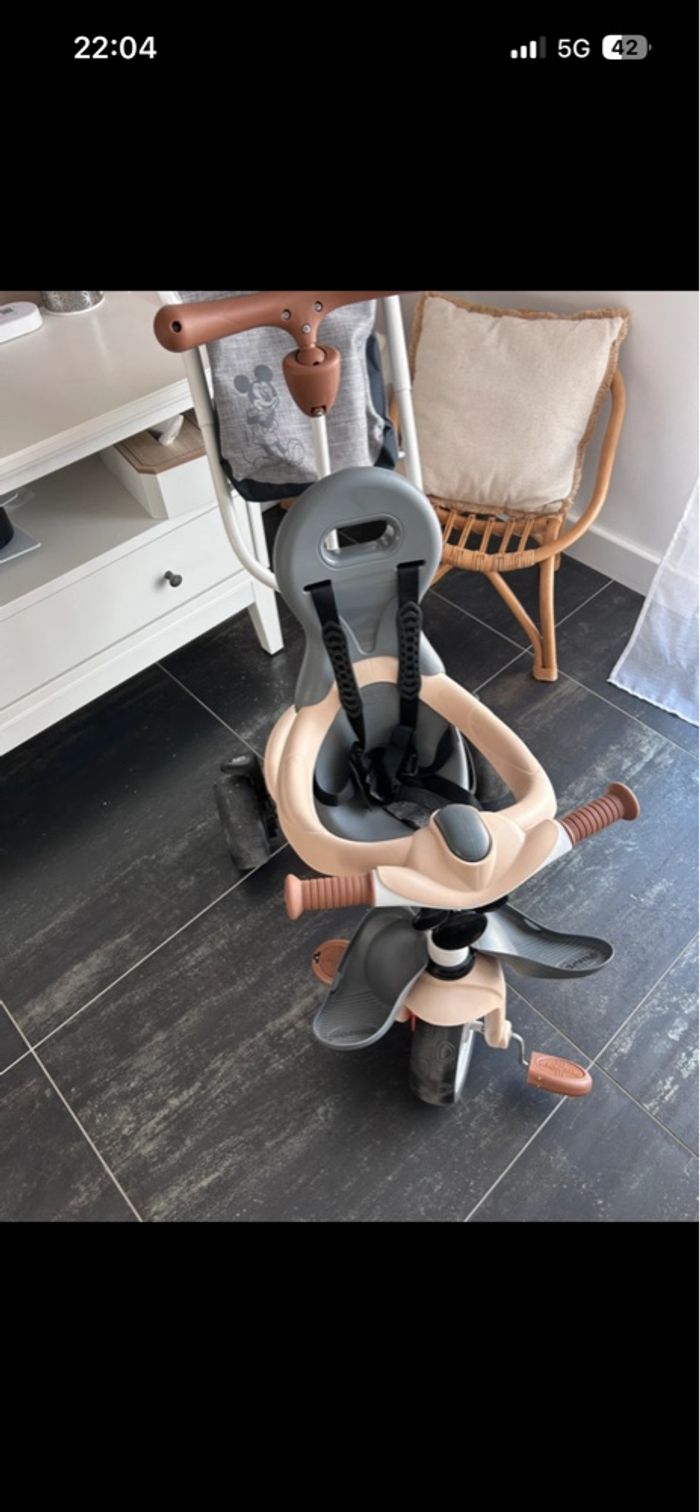 Smoby - Tricycle Mickey évolutif enfant - 3 roues - photo numéro 2