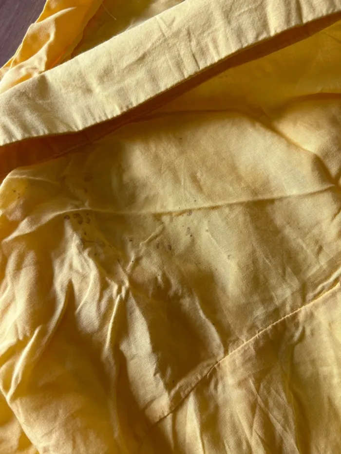 Chemisier manches courtes jaune taille 3 - photo numéro 5
