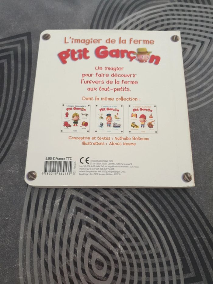 L'imagier de la ferme P'tit garçon - photo numéro 4