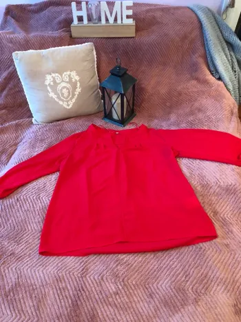 Blouse rouge