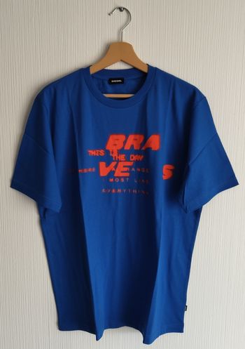 T-shirt Loose Diesel - Homme