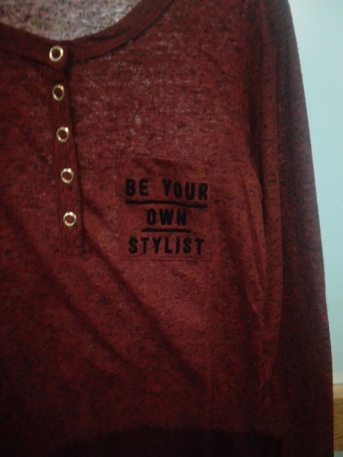 T-shirt manches longues Fille 10 ans - photo numéro 2