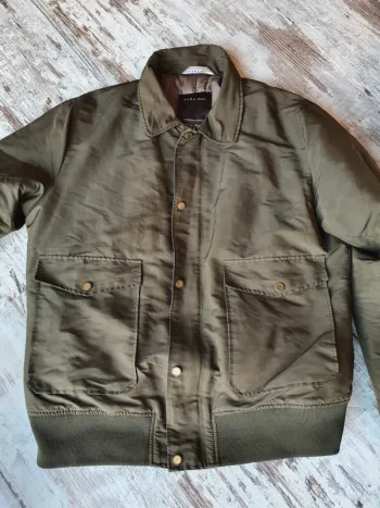 Veste Bombers Zara man kaki